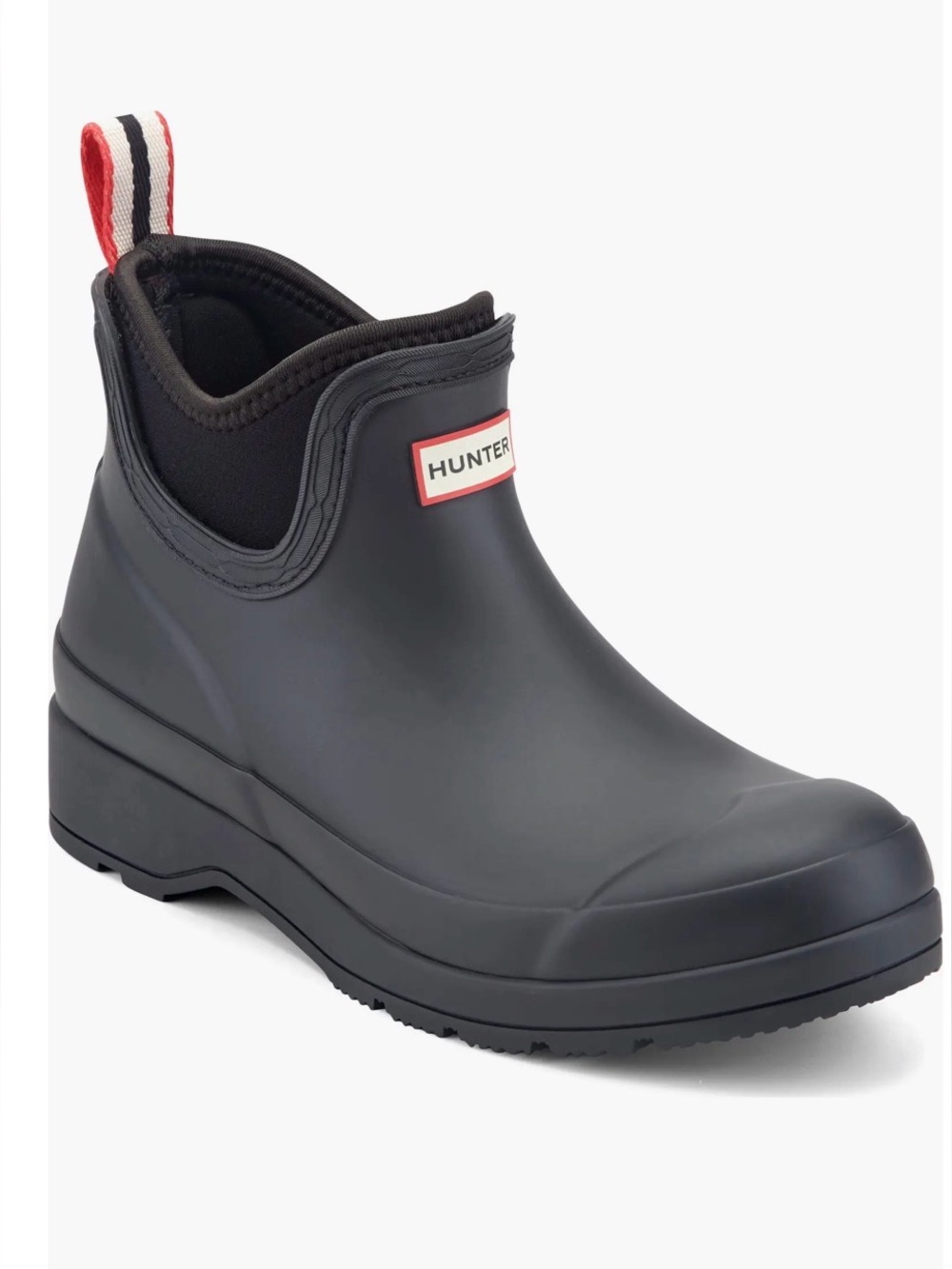 Hunter Play Chelsea Rain Boot Black